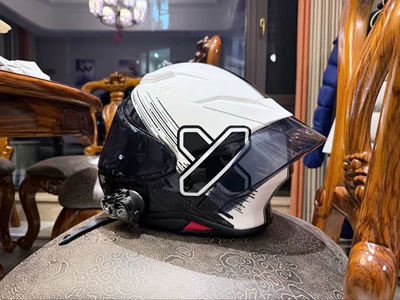 SHOEI Z8 large rear spoiler modified fixed wing helmet spoiler comes with installation glue (Motorcycle tail)