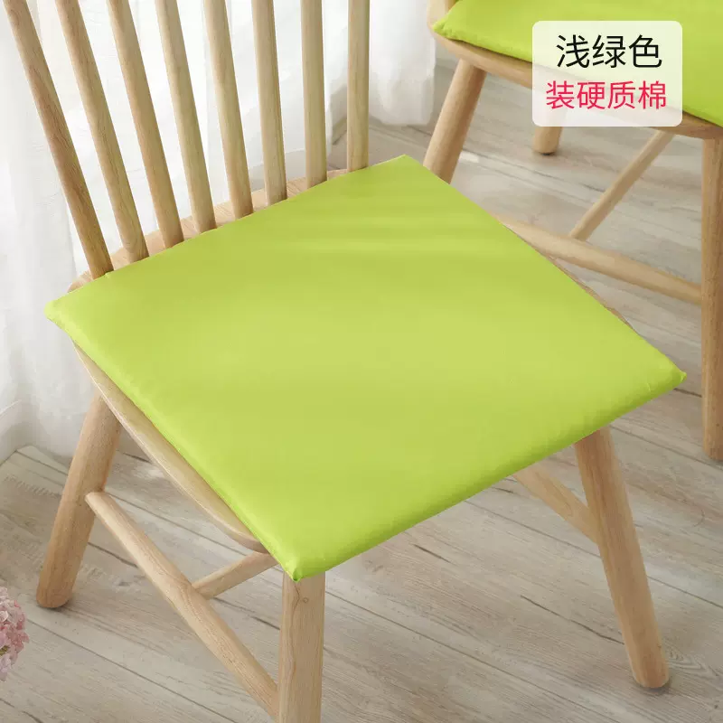 硬质棉坐垫方形椅子坐垫可拆洗餐椅垫家用座垫沙发美臀垫屁垫批发