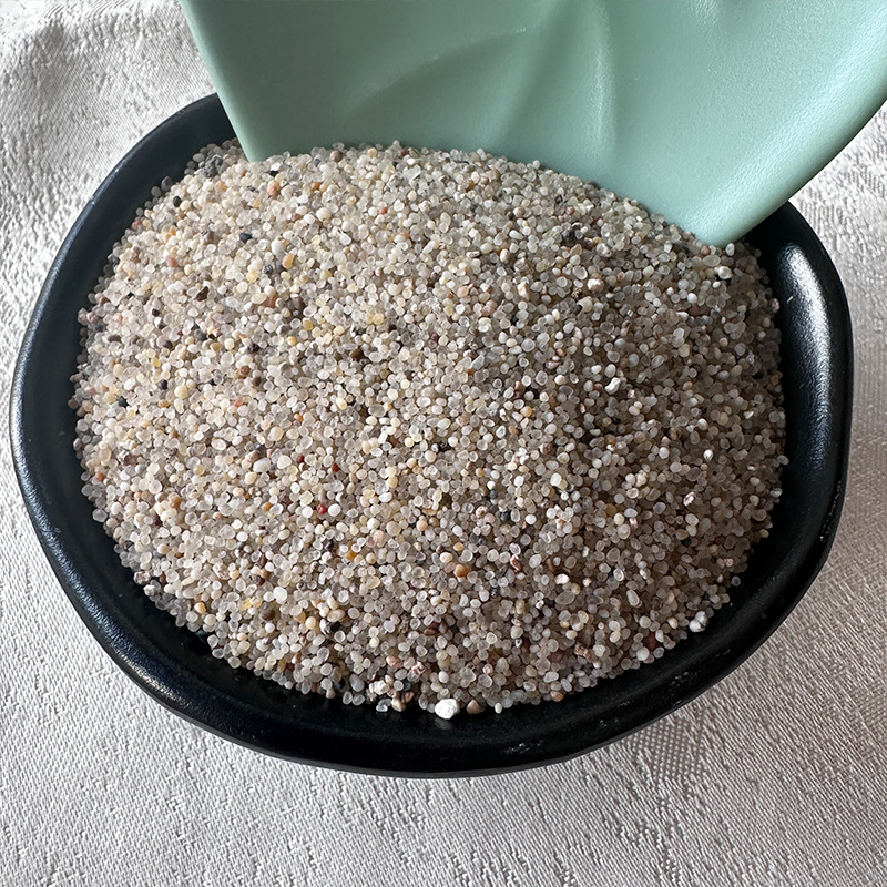 圆粒砂 海景堆砌沙滩海沙  厂家供应儿童娱乐砂 水洗砂圆粒砂