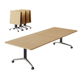 Мобильный складной конференц-стол, учебный стол, полосовой стол, длинный конференц-стол, длинный стол, маленький конференц-стол, современный простой