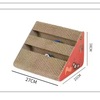 Cat grip plate grinding grinding pillar grabbing cat toy toy cat claw plate wear -resistant anti -scratch sofa corrugated paper cat supplies