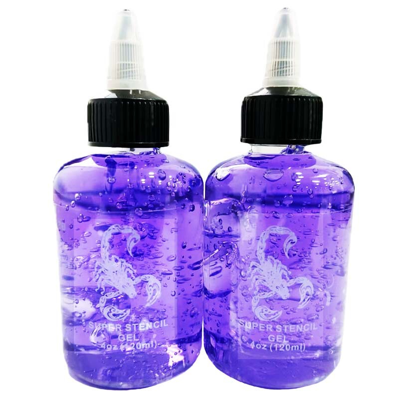 Cross-Border Foreign Trade Tattoo Transfer Gel 120ml Color Transfer Gel Practice Gel Transfer Oil Available for Wholesale