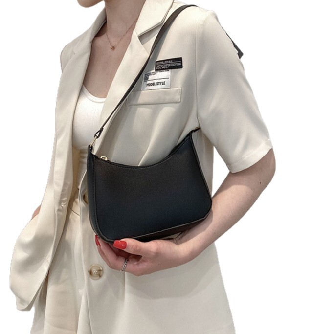 女性のためのバッグ 2025 新しいファッション韓国スタイルのシンプルなクロスボディバッグ女性のカジュアルバッグショルダーバッグ脇の下ハンドバッグトレンディな|undefined