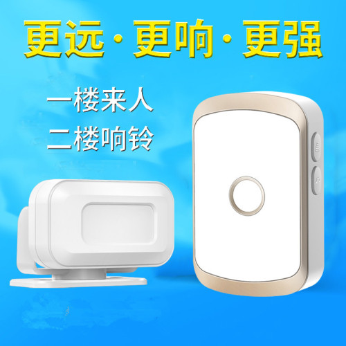 Door welcome sensor store entrance voice prompt welcome alarm supermarket split doorbell commercial