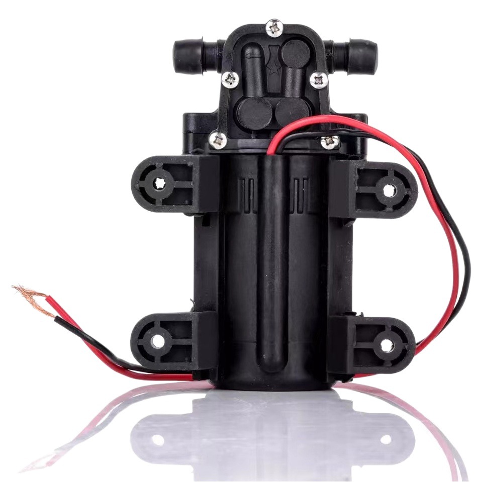 Bomba de agua eléctrica del rociador 12V bomba de agua de DC agrícola bomba de diafragma de reflujo de alta presión micro pequeña bomba del pesticida