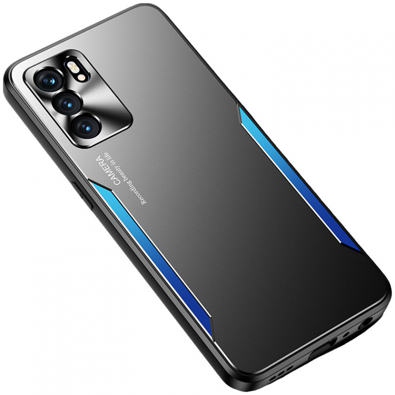 适用OPPOReno6Pro手机壳6Pro+摄像头金属保护套刀锋防刮耐磨简约|undefined