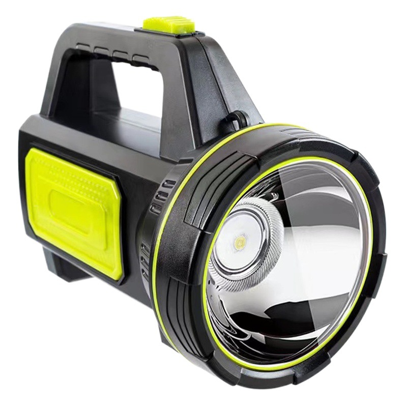 Transfronteriza caliente al por mayor fuerte luz recargable multifuncional linterna portátil reflector portátil al aire libre hogar Super brillante