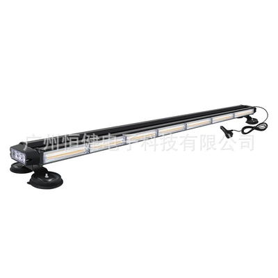 Other lights — COB roof light flash bumper - 7-sections-and-four-sides-111cm-yellow-amber
