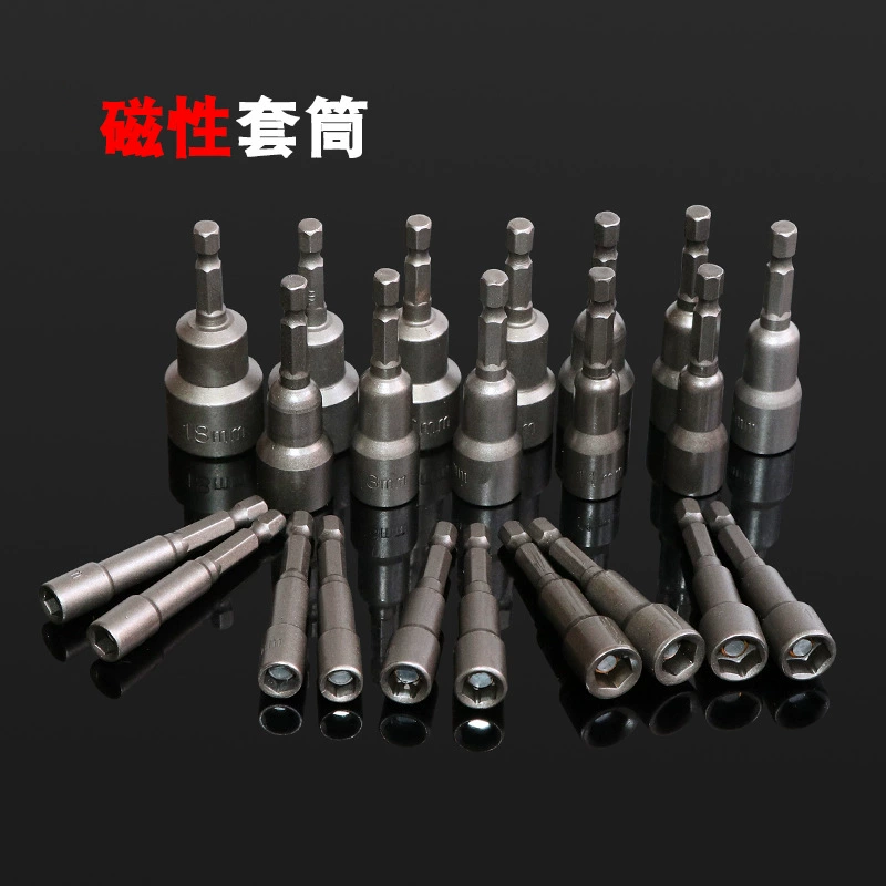 Оптовая продажа от производителя: мощный магнитный шестигранный удлинитель для сверл, магнитный удлинитель для электродрели, мощный магнитный удлинитель-головка шестигранная