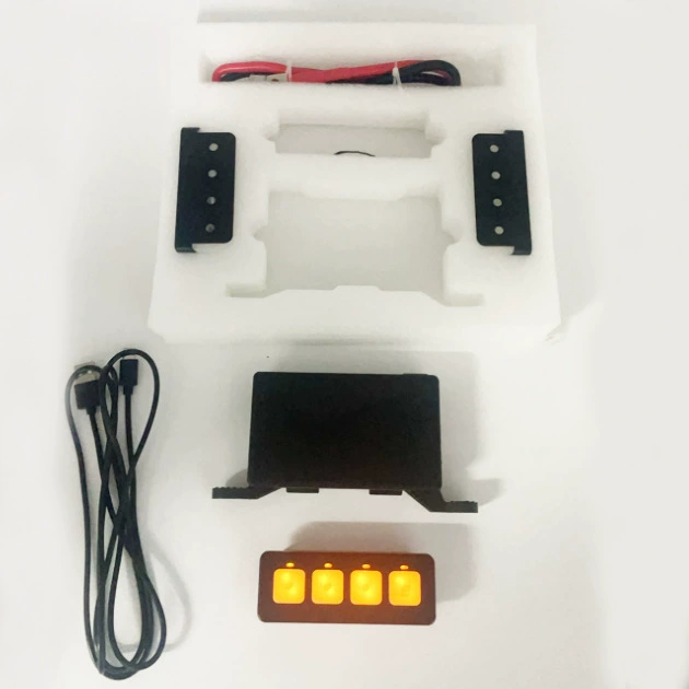 6-bit touch/4-bit touch/induction RV, car, bus, ship six-button four-button relay switch assembly
