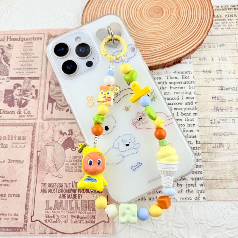 星星人随心配手机链popmart改娃萌粒钥匙扣串珠diy 背包挂件挂饰|undefined