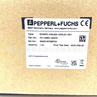 Eni9Opl-H30Ja5-1024Ud1-Rc1 Pepperl+Fuchs P+F Original Imported Rotary Encoder Spot Package