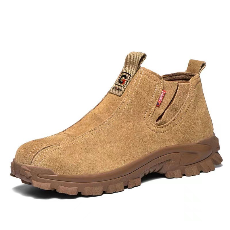 代发劳保鞋男夏季透气钢包头防砸防刺轻便舒适软底电焊工地工作鞋