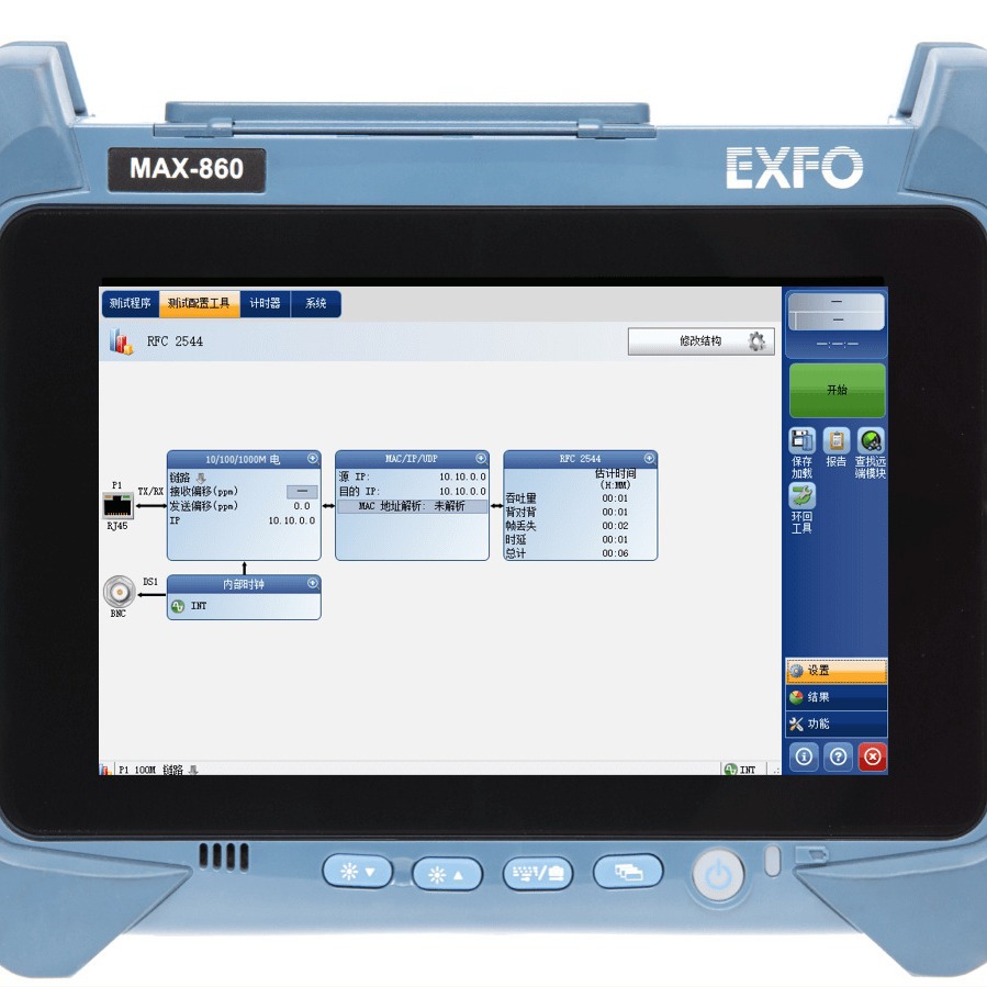 【推荐】EXFO以太网测试仪MAX-860G 万兆以太网测试仪网络测试仪