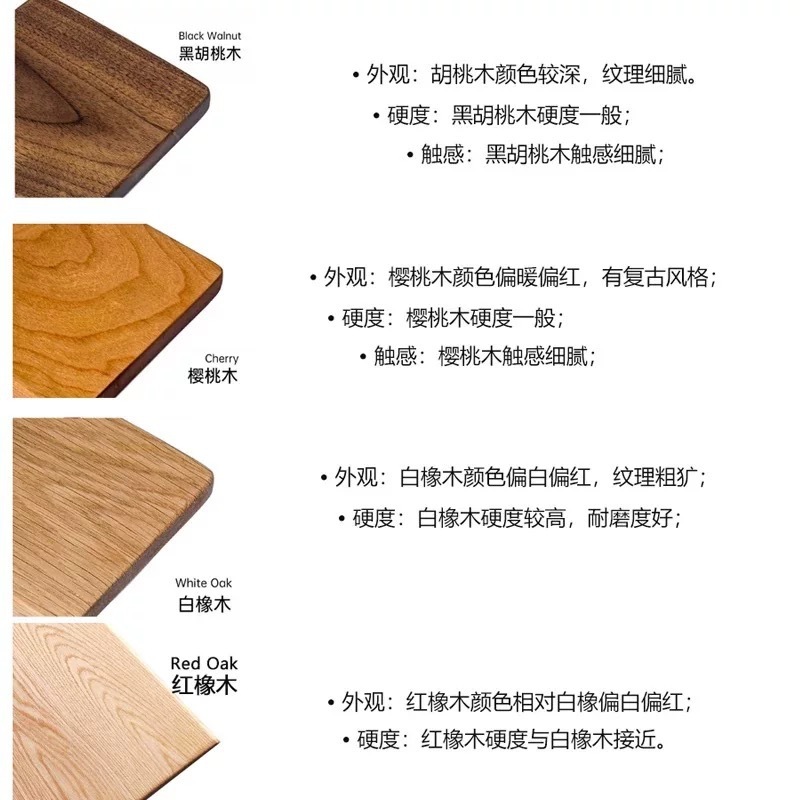 北美樱桃木板原木桌板实木板桌面餐桌电脑桌升降桌板白蜡木板整板|undefined