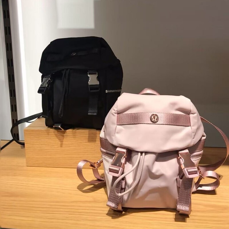 New Lulu Model Bag, Same Style as 3L Mini, Dual-Use Multifunctional Single/Double Backpack, Women's Crossbody Bag, Lightweight New Lulu Model Bag, Same Style as 3L Mini, Dual-Use Multifunctional Single/Double Backpack, Women's Crossbody Bag, Lightweight