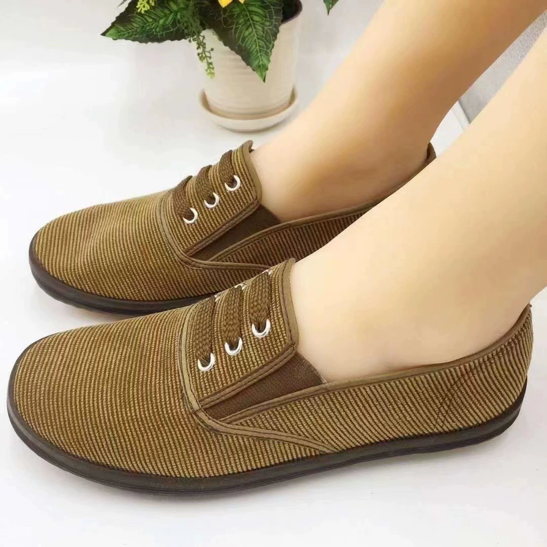 Shandong Jintai Тканевая обувь Мужская Нескользящая износостойкая дышащая резиновая подошва Рабочая защитная обувь резиновая обувь сельскохозяйственная Рабочая обувь