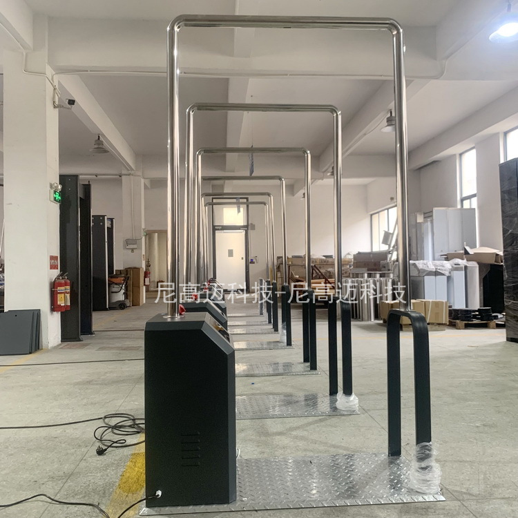 厂家现货简易成品不锈钢消毒门 江西拉萨贵州疫情防控测温消杀道