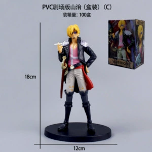 Фигура Luffy из PVC — коллекционная игрушка One Piece, несколько поз и выпусков, в пакетике или на окне