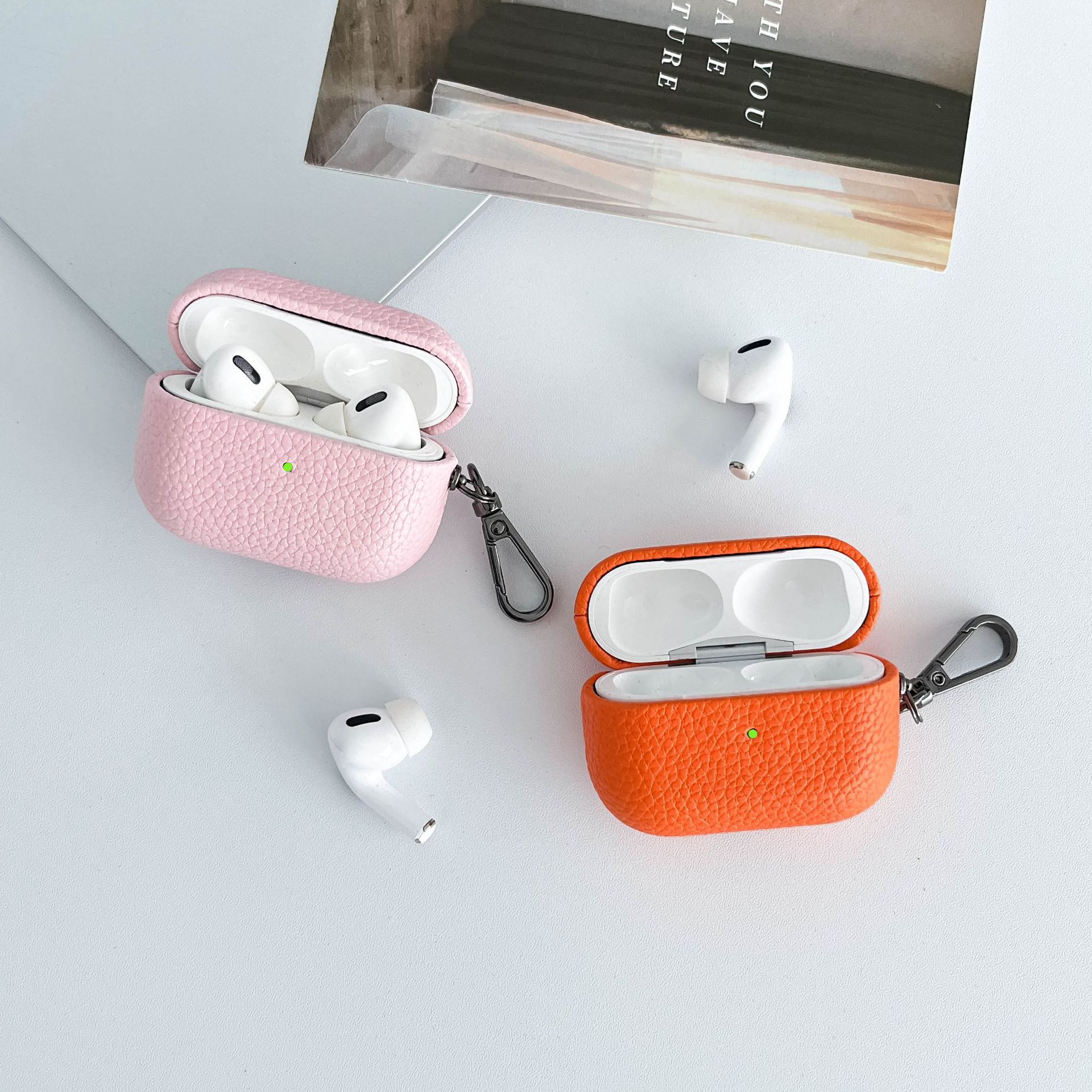 35g Weight iPhone Applicable Brands Bluetooth earbuds case Classification tpu Material Solid Color Pattern Vintage Style, Simple Style Style Injection Molding Craft Tpu Solid Color Injection Molding Vintage Style Simple Style Bluetooth Earbuds Case Phone Accessories 6