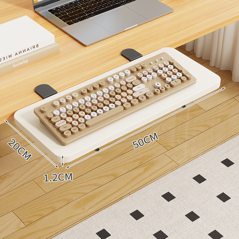 Extensión Plegable de Escritorio para Computadora con Soporte de Brazo para Oficina image 43