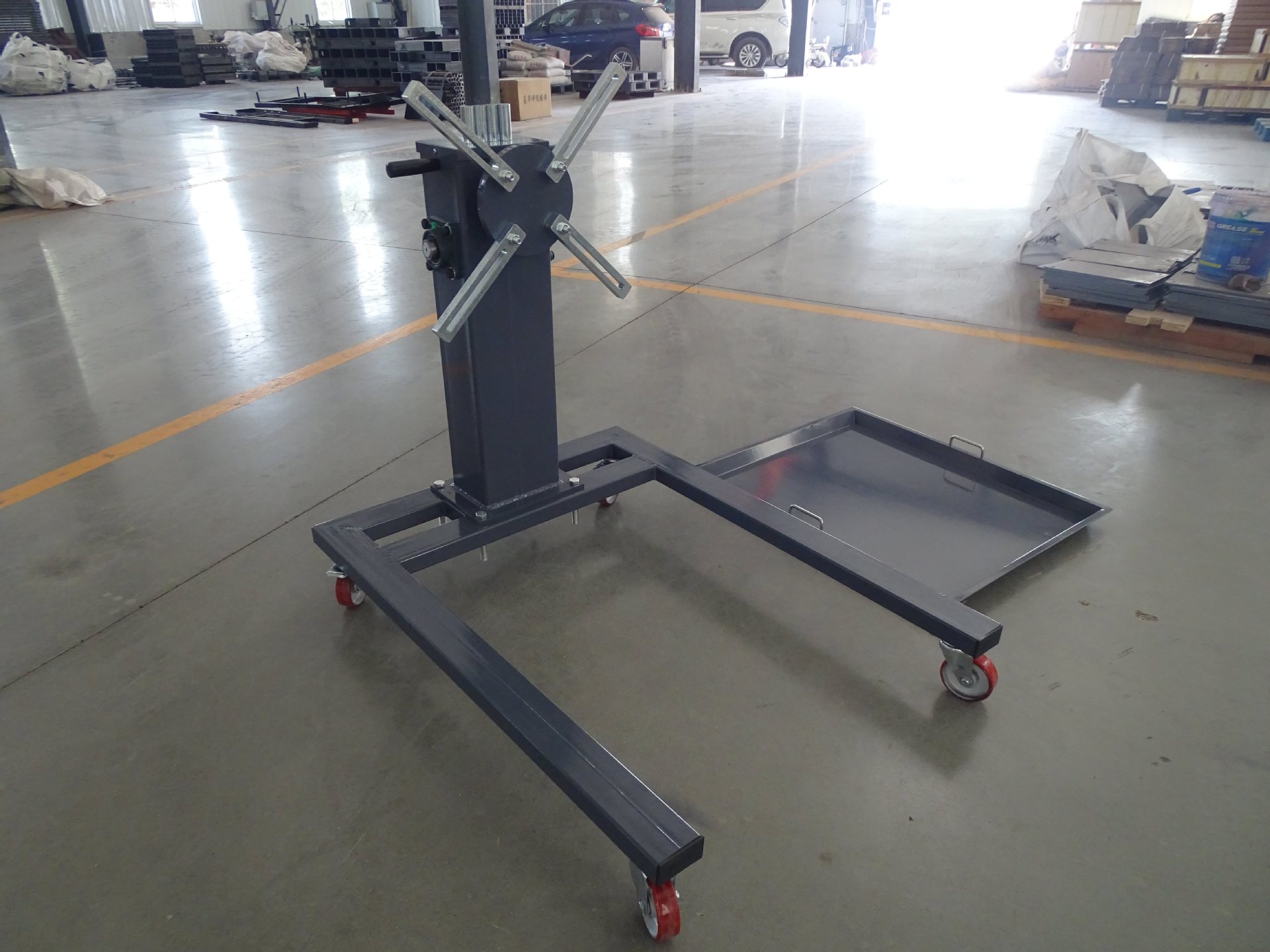Car Engine Flip Rack Universal Training Truck Auto Repair Teaching Tool Gearbox Repair Flip Rack