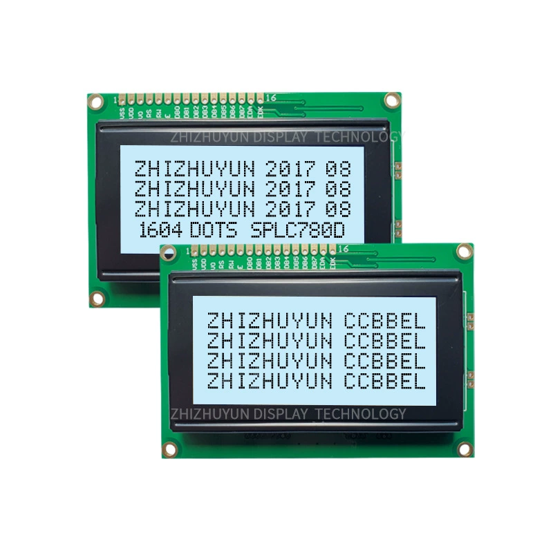 Гарантия качества 1604A Символьный экран синий фильм LCD дисплей 16*04 промышленный контрольный аппарат промышленный дисплей
