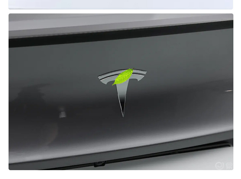 Suitable for Model Y Hood and Tailgate Logo, Tesla Tailgate Hood Logo, Body Lettering Logo Modification