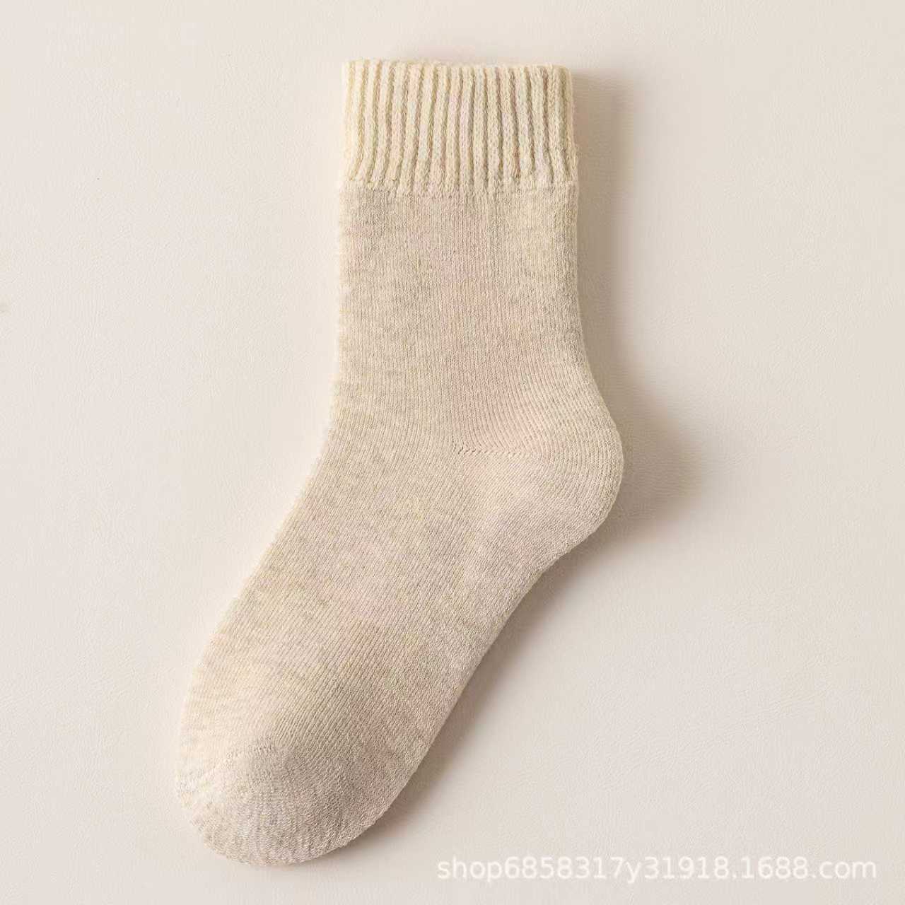 Calcetines Térmicos para Hogar de Poliéster Transpirable y Antideslizante para Invierno image 17