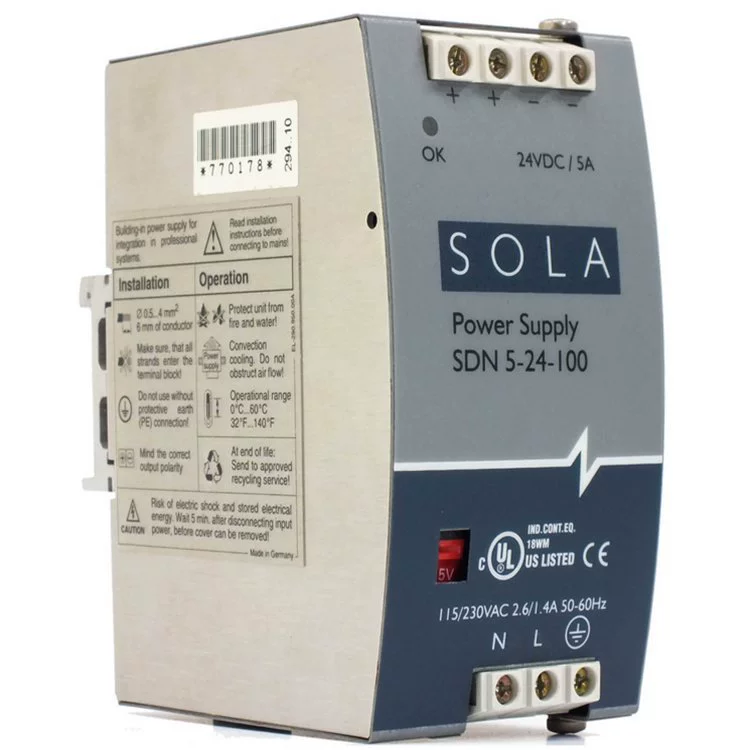 Поставной подавитель перенапряжения sola surge STV25K10S, sdn10-24-100p, SDP-5-5-100T