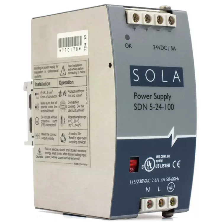 Поставной подавитель перенапряжения sola surge STV25K10S, sdn10-24-100p, SDP-5-5-100T