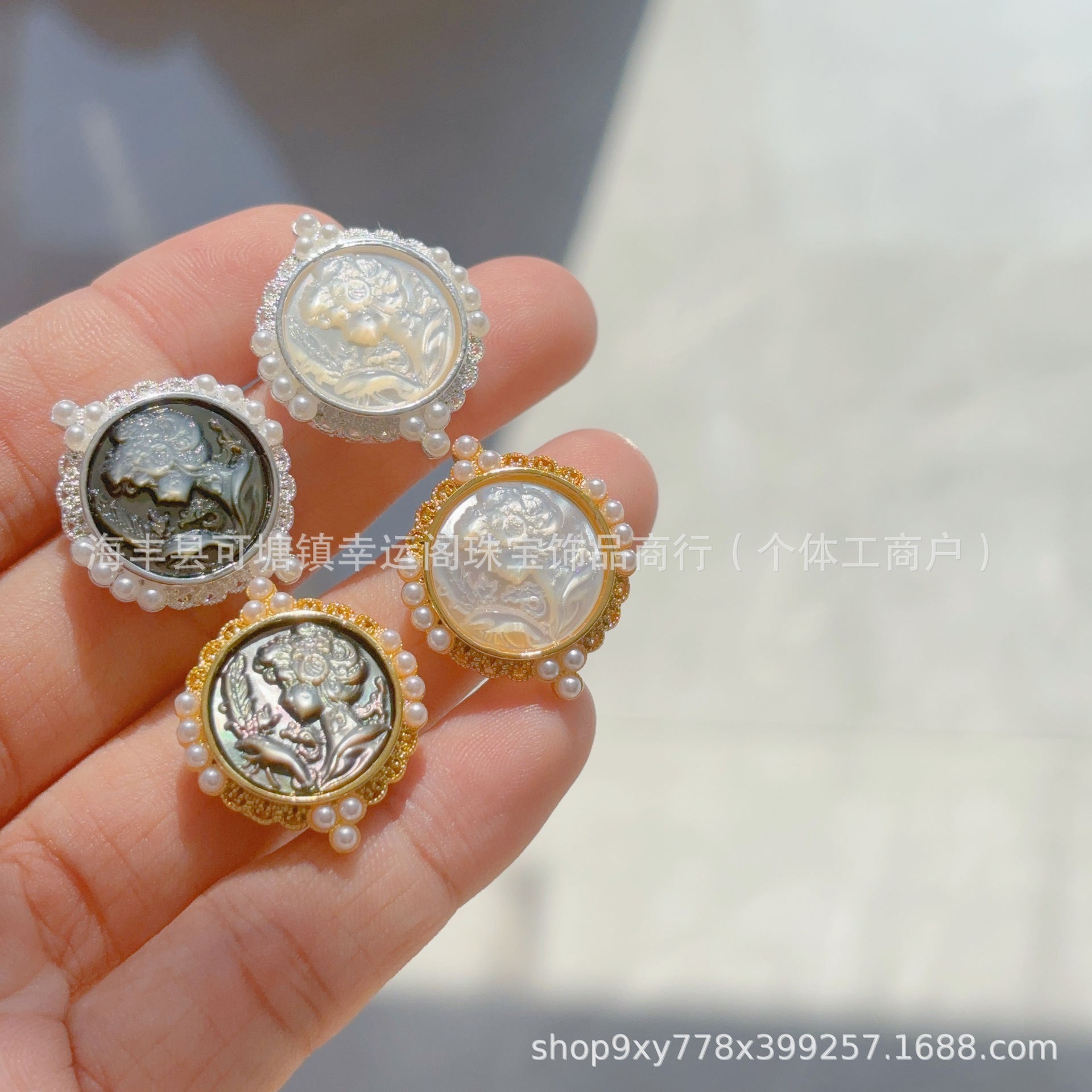 メーカー直販天然蝶貝真珠箱手串ストラップdiyアクセサリー付属品小紅本震え音がよく売れている