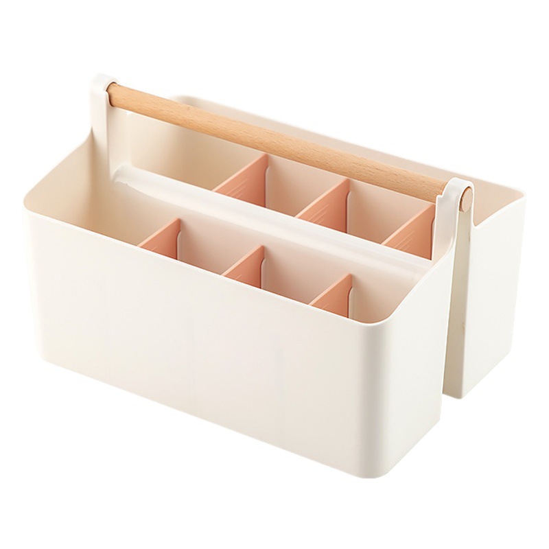 Almacenamiento portátil multi-grid pen holder lápiz acuarela pluma almacenamiento rack libre combinación partición almacenamiento multifuncional