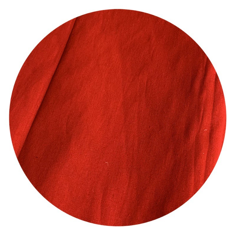 Оптовая продажа плотной красной ткани из чистого хлопка, шириной 88 см (2,7 фута), подходит для домашнего текстиля, праздничных мероприятий, ритуалов буддистских храмов и изготовления нарукавных повязок.