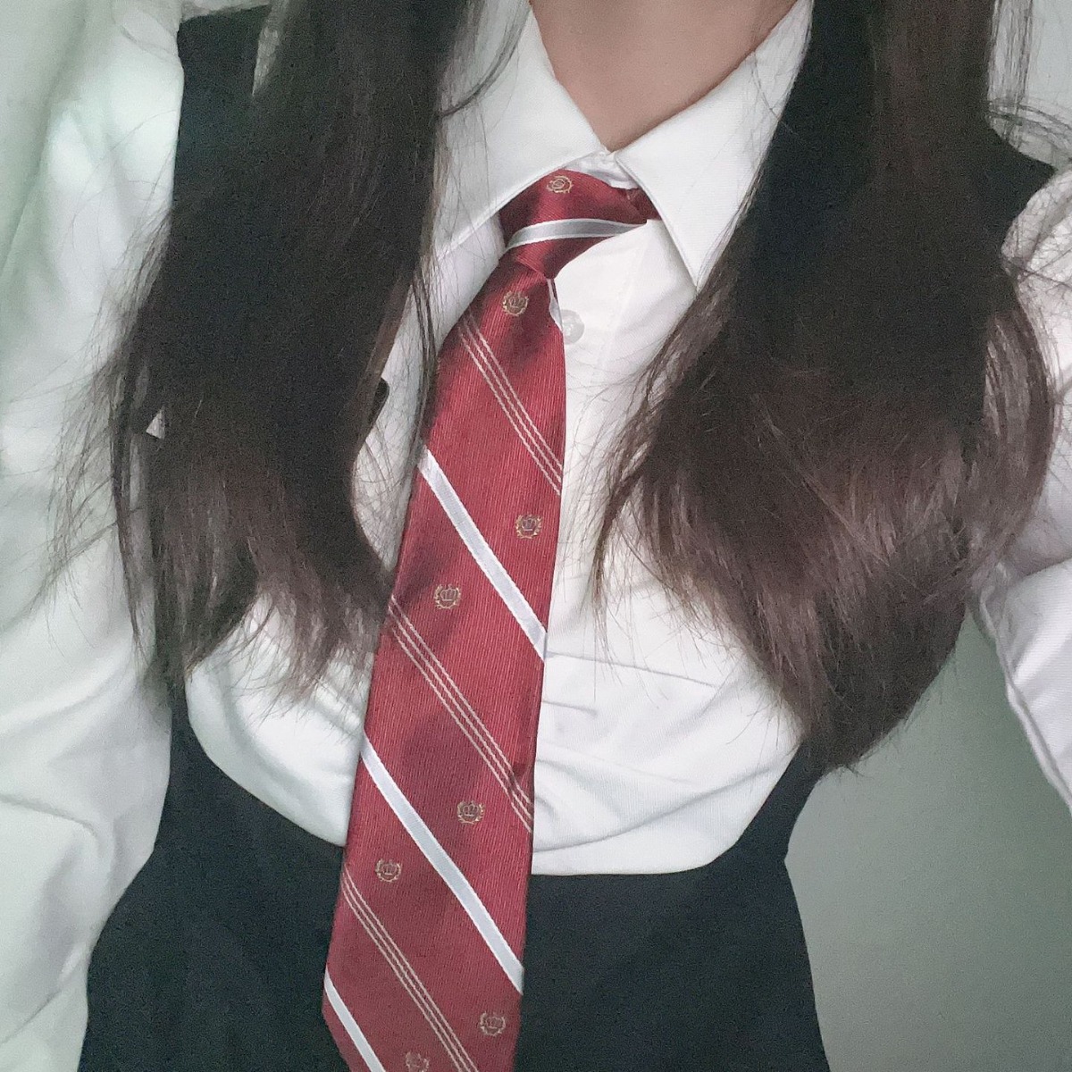 College Style Jk Uniform Set American-Style Waist-Cinching Slimming Two-Piece Dress Women's Spring and Summer Long-Sleeved Shirt New Style