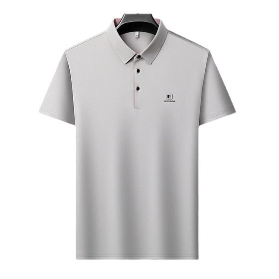 Cross-border wholesale spring and summer high-end men's polo shirt men's short-sleeved lapel casual men's clothes collared t-shirt