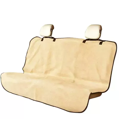 for outdoor use | Universal seat cover - three-people-in-the-back-row-beige-