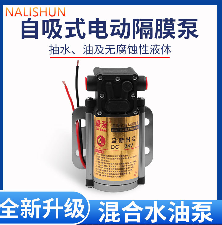Car Truck Oil Pump 12V24V Gasoline Diesel Pump Water Pump High Power Vehicle Oil Pump