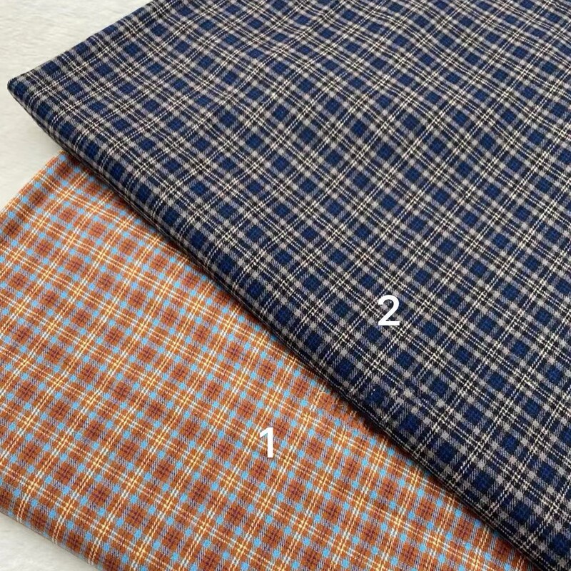 AC Alexander the Same Plaid Shirt Fabric Men's Clothing Women's Clothing dress Hat Shoes Doll Clothes Tablecloth