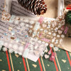 Nail stickers, cartoon fake nails for nails, suitable for import, new collection, wholesale, with snowflakes