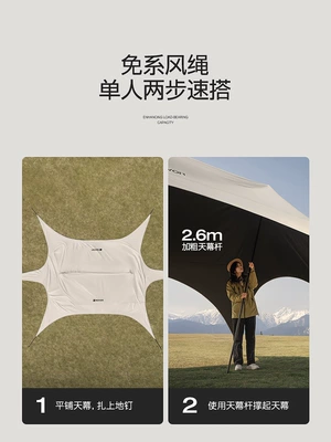 Model No-Assembly Sunshade Canopy, Avtomobil yan çətirləri