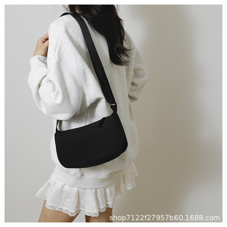 韩版秋季新款休闲小包2025腋下包感韩版简约休闲少女手提单肩女包|undefined