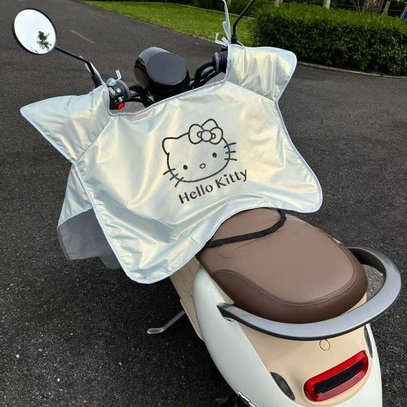Electric Vehicle Windshield Cover, Summer Sun Protection Cover, Battery Motorcycle Windproof and Waterproof Cover, Universal for All Seasons, New Sun Protection Cover