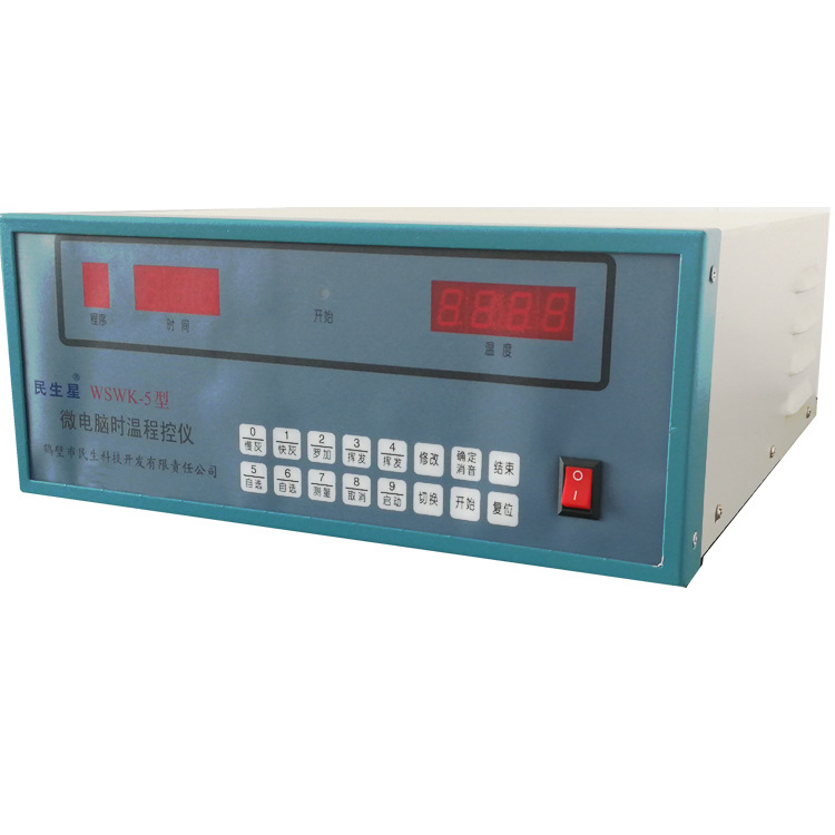 WSWK-5型微电脑时温控制仪 单片机时温程控仪 马弗炉温度控制器