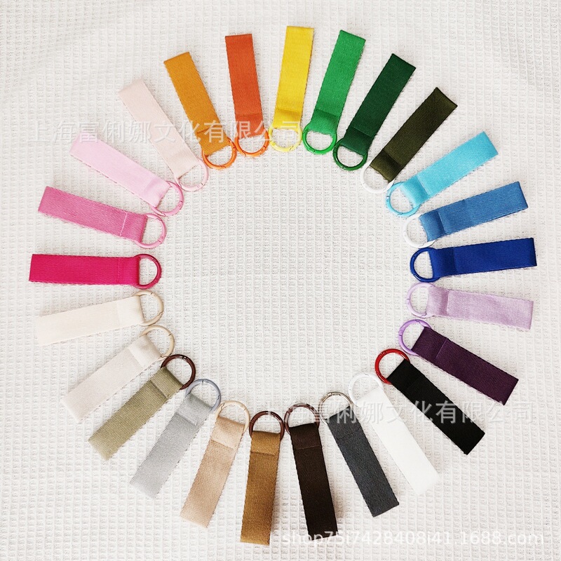 3.2*12cm New Twill Webbing DIY Keychain K-Style Streamer Cloth Patch Embroider Decorative Webbing Marking Tape 3.2*12cm New Twill Webbing DIY Keychain K-Style Streamer Cloth Patch Embroider Decorative Webbing Marking Tape