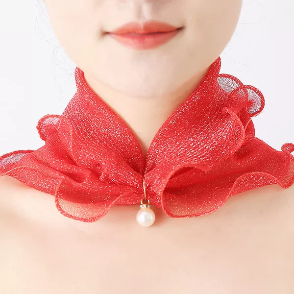 Pendant from pearl, red oolong tea Da Hong Pao