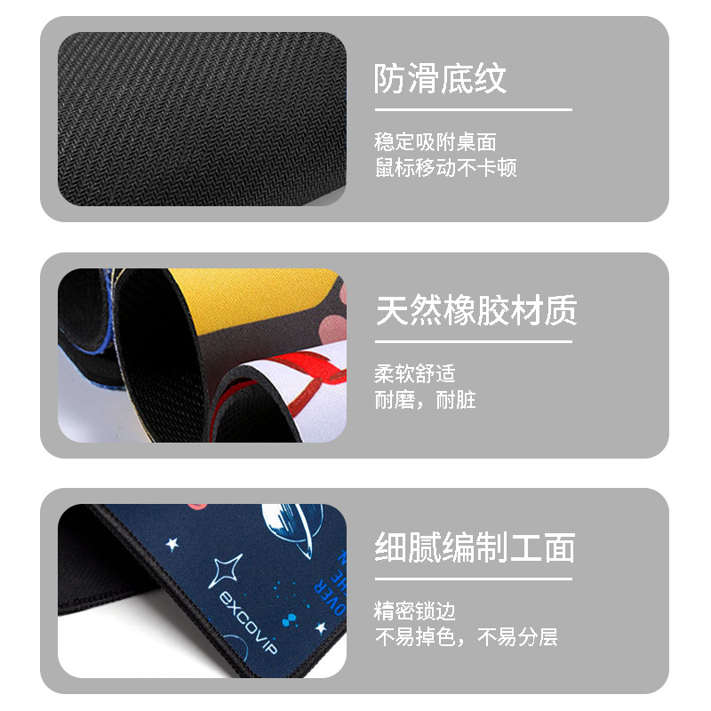 Alfombrilla de Ratón Grande US Dollar Heat Map, Borde Antideslizante, Engrosada