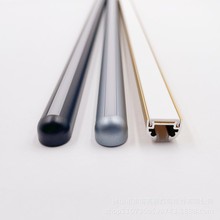 源头厂家LED床头明装灯槽套件led明装线条灯铝槽橱柜衣柜灯条外壳