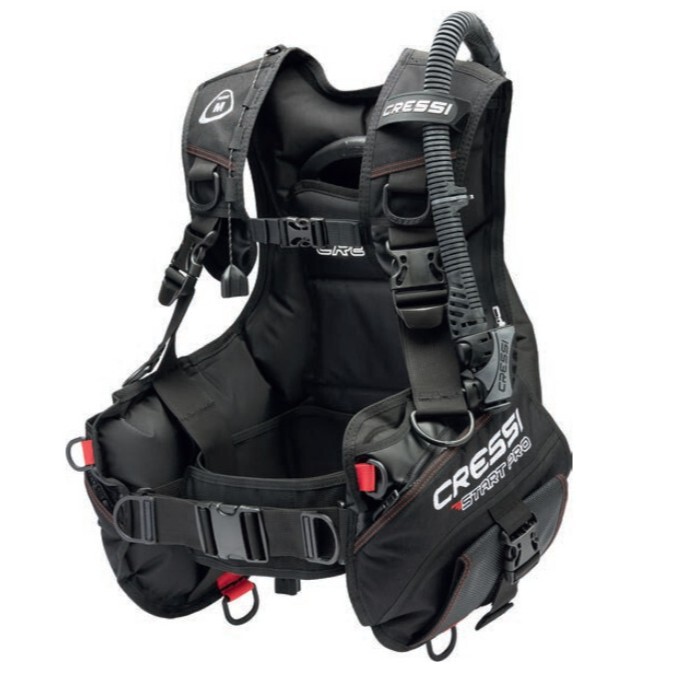 Italian Diving Buoyancy Vest Bcd Cressi Start Model Free Diving Portable High Buoyancy