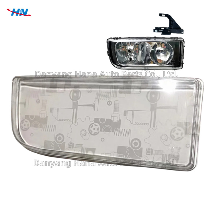 9408200161 9408200261 para los faros de camiones Mercedes-Benz AXOR pantalla de lámpara de vidrio accesorios de la luz del coche